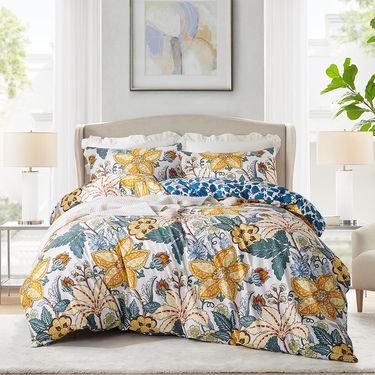 Bedding Duvet Cover Luxurious Colorful Paisley Quilt Cover Bedding Set In Soft Polyester_voghion.com