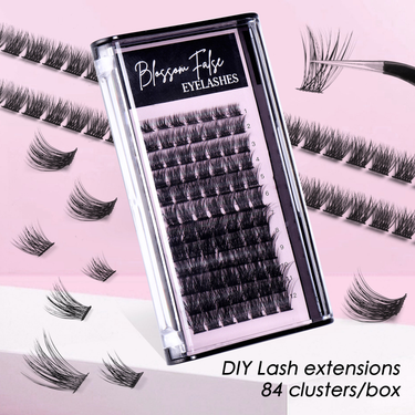 Lash extension set Single tuft hair natural thick section false eyelashes from the grafted eyelashes_voghion.com