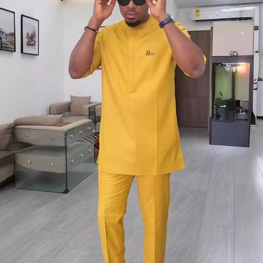 Men's Clothing men's summer T shirt short sleeved shirt new fashion large size casual two piece suit sportswear_voghion.com