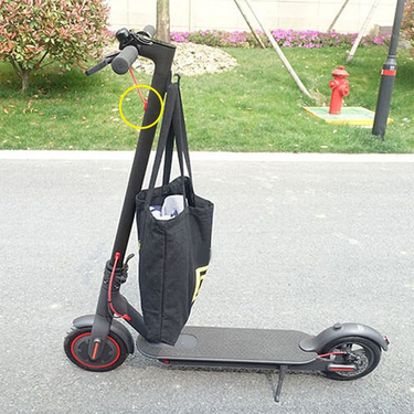 SportLife Nylon Electric Scooter Front Hook Bag Claw Hanger Gadget for Xiaomi Mijia M365_voghion.com