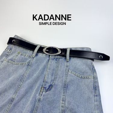 Niche Trendy Brand Hardware Vintage MarineS Crescent Genuine Leather Punk Unisex Hip Hop Rivet Belt_voghion.com