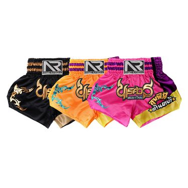 New Muay Thai Sanda Boxing Fighting Training Competition Children's Shorts MMA Comprehensive Fighting Competition Shorts_voghion.com