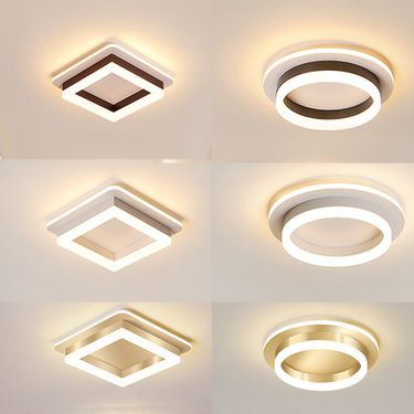 Corridor modern entrance Nordic living room ceiling bedroom main light, Zhongshan lighting, minimalist balcony_voghion.com