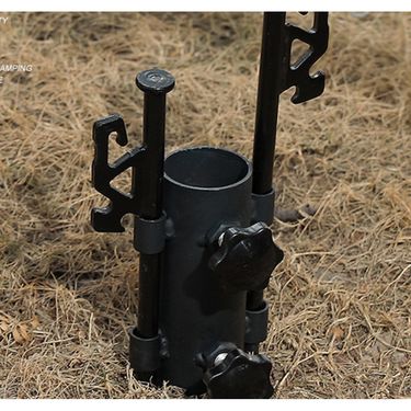 Canopy pole holder, large diameter tent, sunshade support pole, bracket, outdoor camping fixed pipe bracket_voghion.com