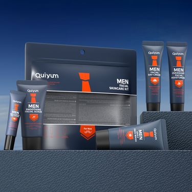 QUIYUM Men's Skin Care Set 5 Piece Set Hydrating Moisturizing Cleansing Facial Care Spot_voghion.com