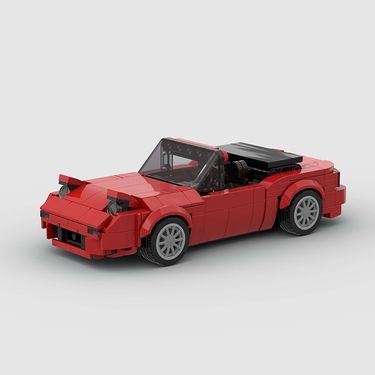 Sports Car Racing MOC Small Particles Educational DIY Building Blocks Toys For Children_voghion.com