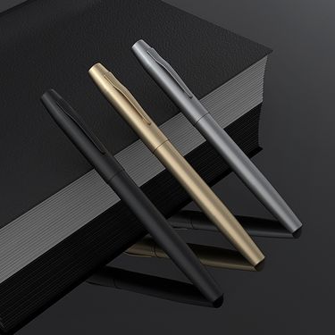 Metal Signature Pen Light Customized Neutral Pen Printed Logo Aluminum Tube Gift Advertising Pen_voghion.com