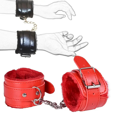 1pc BDSM Bondage Cuff Restraint, Erotic SM Open Leg Set, Sex Toys For Women, PU Leather Handcuffs , Sex Bracelet_voghion.com