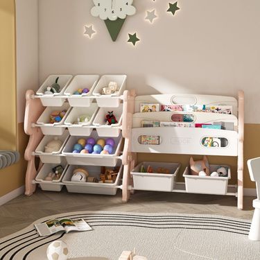 Toy Storage And Tier Toy And Toy Toy Toy With 2 Storage Bookshelf For Storage Organizer With Bookshelf Shelf 12 Organizer Bins_voghion.com