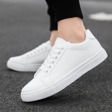 Kolumb 2025 Summer New Small White Shoes For Men Korean Edition Fashion Board Shoes Trendy Versatile Casual Men Soft Leather Shoes_voghion.com