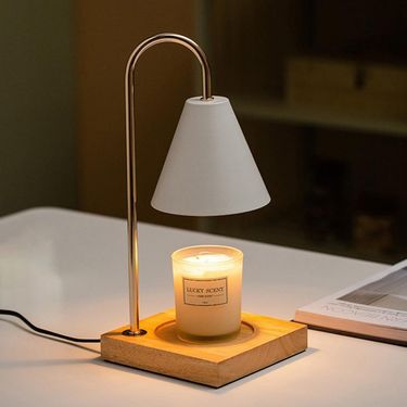 Fashion Adjustable Desk Lamp Beside Candle Warmer LightTable Lightweight Melting Wax Night Light_voghion.com