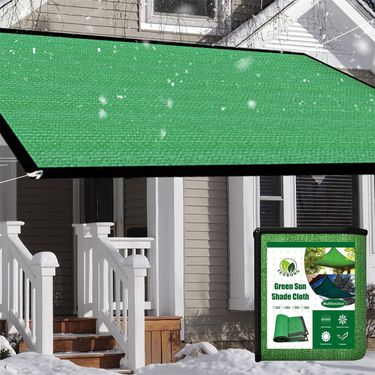 Sun Shelter Shade Sail Outdoor Awnings UV Resistant Rectangle Sunshade Sunblock Net Greenhouse Cover Outdoor Patio Garden Shade_voghion.com