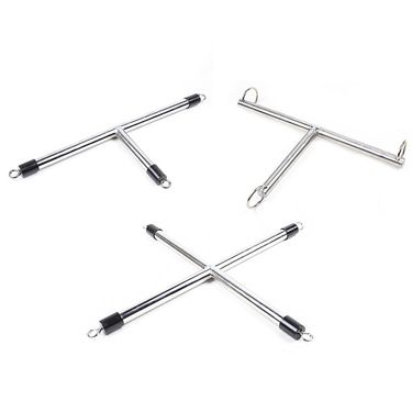 Sex Products Iron Frame Hand And Foot Cuffs Metal Accessories Bondage Female Bondage Flirting Toys Straps_voghion.com