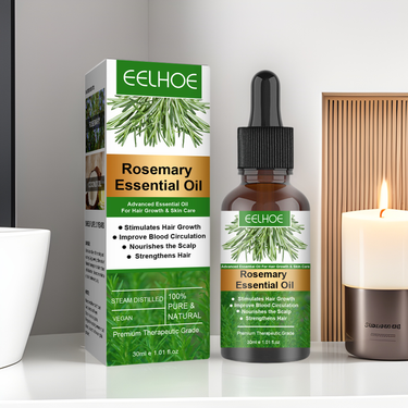 EELHOE Rosemary Nourishing Anti-Breakage Hair Growth Anti-Hair Loss Scalp Oil_voghion.com