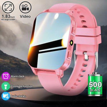 LIGE Kids Smart Watch With Bluetooth, Waterproof Fitness Tracker, Heart Rate Monitor, Step Counter, Sleep Tracking For Boys & Girls_voghion.com