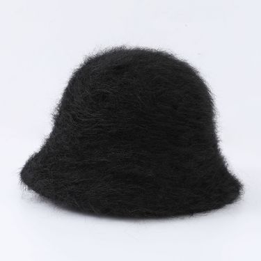 Nordic Minimalist Style High-end Alpaca Wool Fisherman's Hat, For Women Only, Elegant And Soft, Warm And Cold-resistant._voghion.com