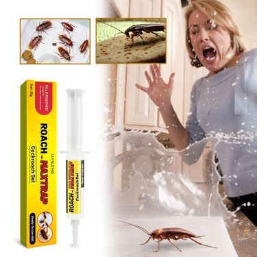 Jaysuing Cockroach Bait, Kill Cockroach Bait Gel Clean Kitchen Bedroom Household Cockroach Bait_voghion.com