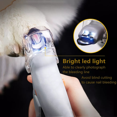 New Professional Clipper Scissors Dog Cat Cutter Toe Claw Clippers Scissor LED Light Nail Trimmer Pet Supplies_voghion.com