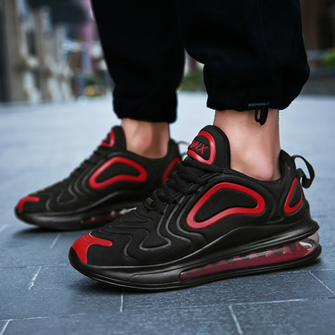Large air cushion low top running trendy thick soles, high height men's shoes, casual sports shoes for men_voghion.com