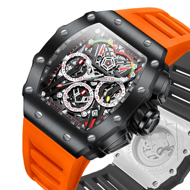Fashion color Design ONOLA/Orona Multi function Fully Automatic Mechanical Men's Watch_voghion.com