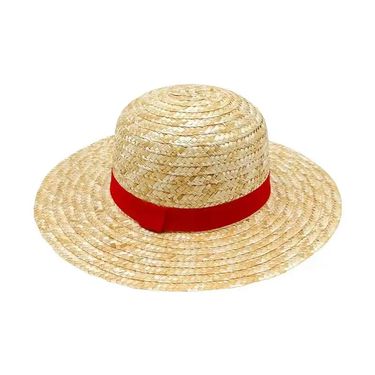 New Arrivals Luffy Straw Anime One Piece cospaly Adult and Children's Outdoor Sunshade Beach Hat Unisex_voghion.com