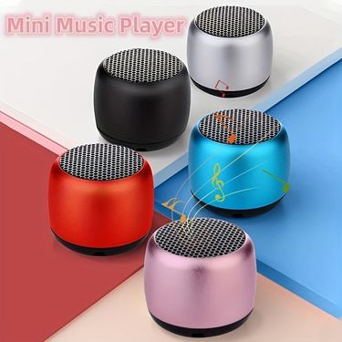 Small Steel Cannon: Portable Music Player Mini M1 Wireless Speaker With Subwoofer For HD Surround Sound_voghion.com