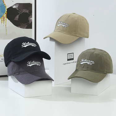 Women's New Press Glue Soft Top Baseball Korean Version Tide Wash Deepens Face Show Little Duck Tongue Hat Men_voghion.com