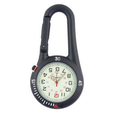 Outdoor Calendar Mountaineering Buckle Watch Backpack Luminous Hanging Watch Pocket Watch Elderly Convenient Waist Watch Student Chronograph Watch_voghion.com