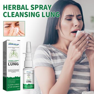 South Moon Herbal Spray Cleansing Lung, Nasal Cleansing Treatment For Runny Nose Discomfort_voghion.com