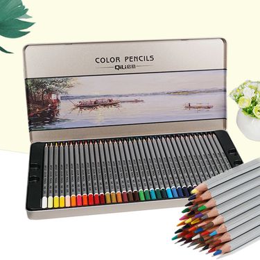 72-Color Premium Oil-Based Colored Pencils Set With Numbered Tips - Artist-Grade Vibrant Pigments In Sturdy Metal Case For Adult & Kids Coloring Books_voghion.com