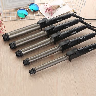 Hair Salon Makeup Artist Studio Professional Iron Electric Curling Wand 360 Degree Rotating Hair-Friendly Ceramic_voghion.com
