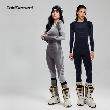 Coldelement Quick-Dry Thermal Breathable Men And Women Outdoor Skiing Mountaineering Cycling Sports Underwear Set 1_voghion.com