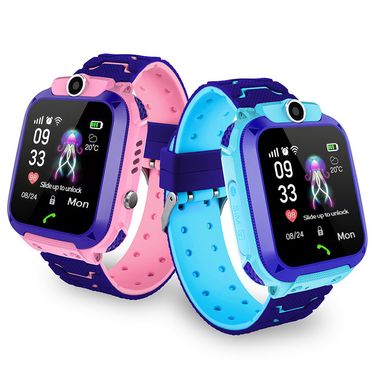 Children's watch Q19 Kids Smart Phone Watch Q12 Multilingual camera positioning video call waterproof_voghion.com