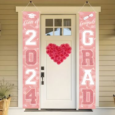 Custom Printed Fabric Banner For Birthday Christmas Holiday Decor - 180x30cm Wall Hanging With English Spanish Designs_voghion.com