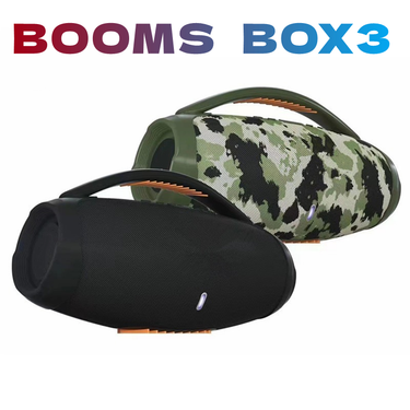 For JB L Boombox 3 Music Third Generation Wireless Bluetooth Outdoor Indoor Sports Bass Portable Speaker_voghion.com