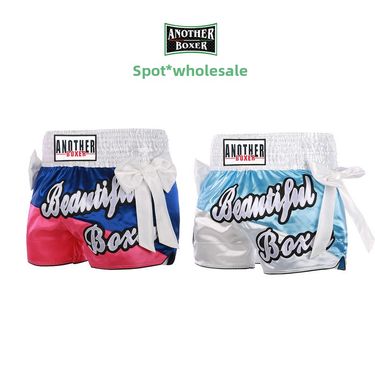 Thailand Muay Thai Shorts Free Combat Women Fighting Men Boxing Pants Professional Training_voghion.com