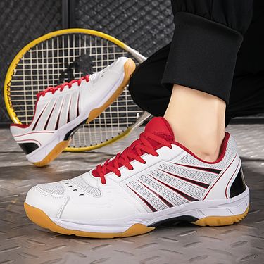 Unbeatable Quality New Autumn Winter Couple Anti Slip, Shock-absorbing, Breathable, Men's And Women's Badminton Training Shoes, Plus Size_voghion.com