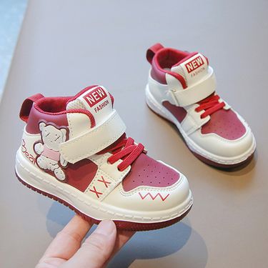 2023 New Children's Sneakers Boys Fashion Board Student Sport Shs Girl's Casual Footwears Outdoor Flats Autumn Kids_voghion.com
