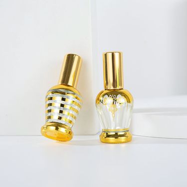Perfume Accessories 12ML Zebra Pattern Perfume Bottle Glass Perfume Spray Bottle Gilded Portable Cosmetic Spray Bottle_voghion.com