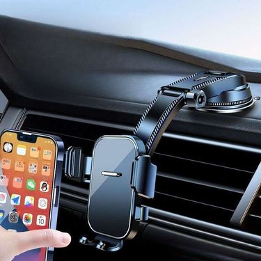 folding And Rotating Instrument Panel Navigation Car Air Outlet Fixed Mobile Phone Bracket_voghion.com