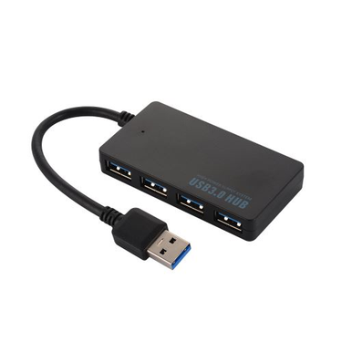 4-port USB 3.0 hub ultra-thin data expansion cable splitter adapter 5Gbps high-speed laptop AC1518_voghion.com