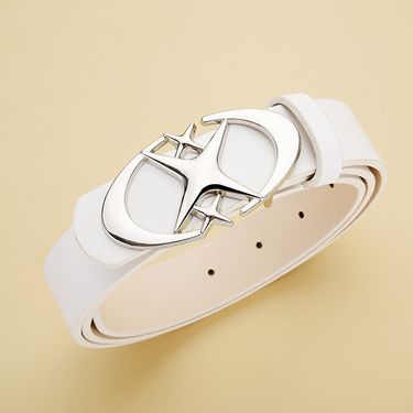 2025 New Star Buckle Unisex Men's And Women's Gothic Pant Belt, Trendy Design Sense For Young People_voghion.com