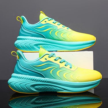 Trendy Men Sports Running Shoes Fashion Outdoor Summer Men's Shoes Mesh Breathable Sneakers Casual Comfortable Shoes_voghion.com