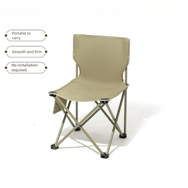 Portable Camping Backrest Table And Fishing Stool Beach Outdoor Folding Kermit Chair_voghion.com