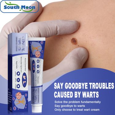 South Moon Monkey Yuke for Hand, Foot, Facial Meaty Filamentous Warts, Genital Warts and Wart Suppression Cream_voghion.com