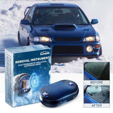 Car windshield rearview mirror deicing quick snow melt portable antifreeze tool_voghion.com