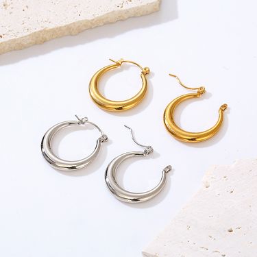 Cross-border foreign trade earrings high-grade earrings women's geometric jewelry accessories cold style earrings women's simple wholesale hot_voghion.com