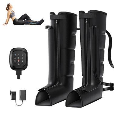 Air Leg Massager Wraps Around The Feet Ankles Caes Muscles Massages And Relaxes Cycg Compression Power Boots_voghion.com