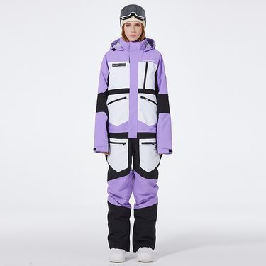 Men's Clothing Ski Suit For Men And Women, Winter Outdoor Windproof, Waterproof And Warm Ski Suit, Single Board And Double Board Ski Suit One Piece_voghion.com
