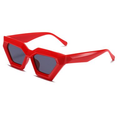 Xinbei New Cat Eye Y2K Future Style Polygonal Fashion Glasses Trendy Sunglasses For Men And Women_voghion.com